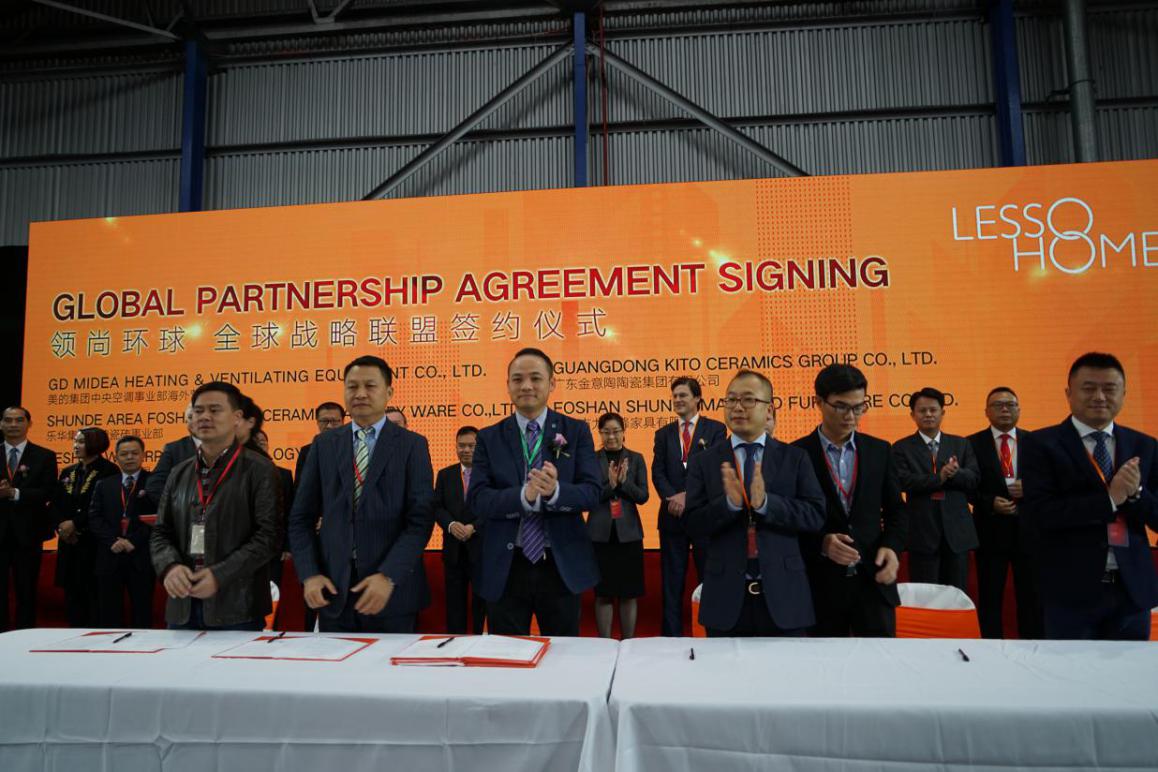 領尚環球·澳大利亞戰略合作伙伴簽約儀式和剪彩儀式 領尚環球·澳大利亞戰略合作伙伴簽約儀式和剪彩儀式